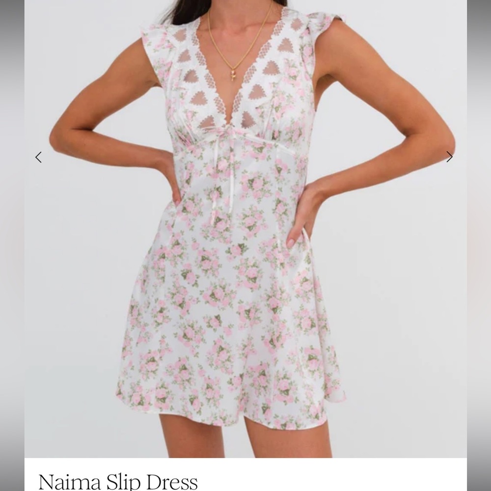 For love and lemons Naima Slip Dress